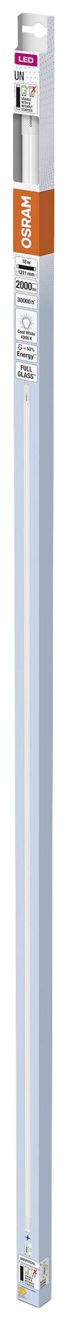 Світлодіодна трубка OSRAM HOMELIGHTING 4099854033162 G13 18 Вт = 36 Вт біла