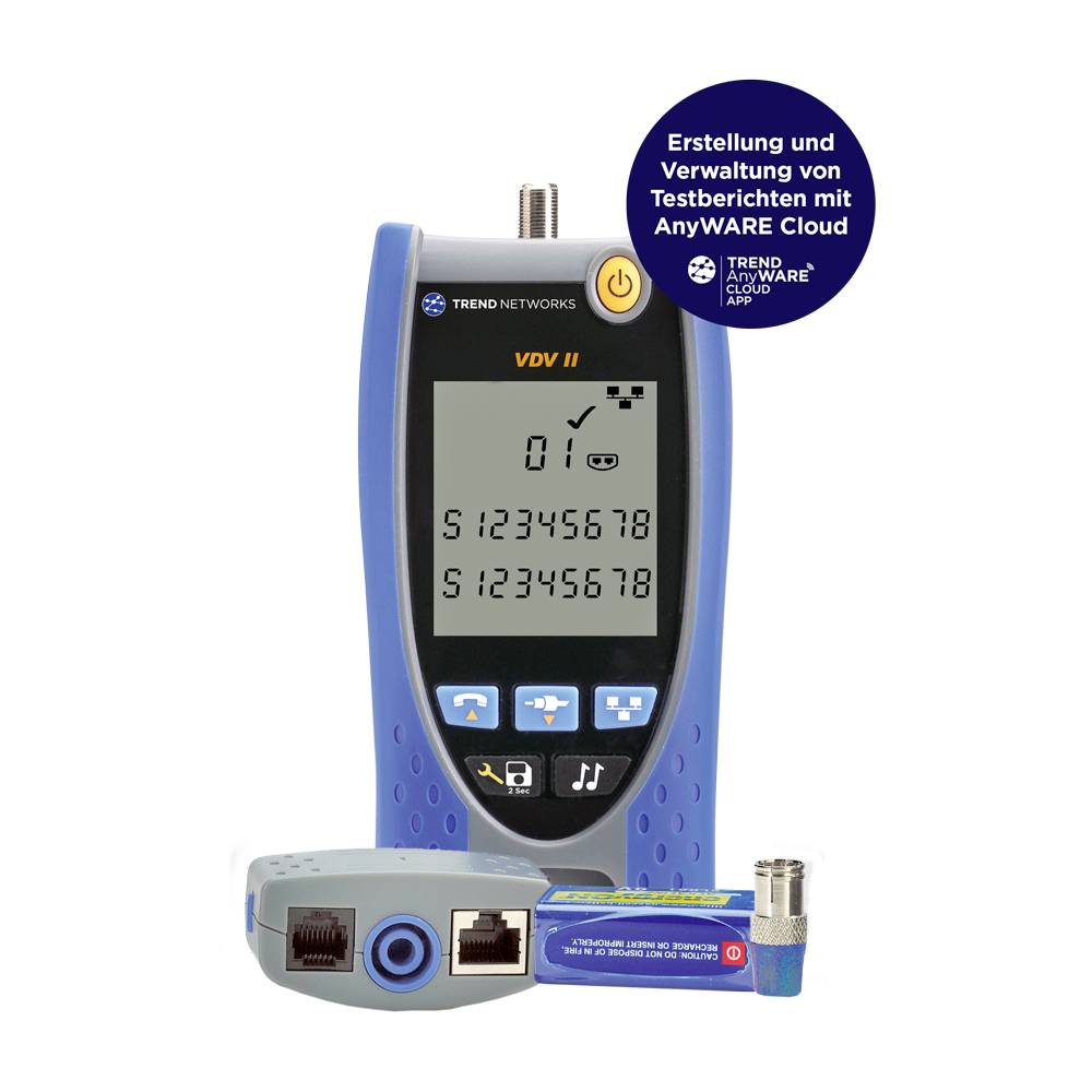 Тестер кабелів Trend Networks VDV II BT R158007