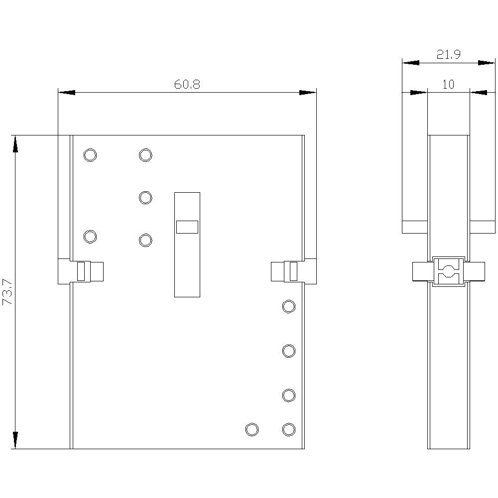 Разъем Siemens 3RA2934-2B подходит для реле марки Siemens. 1 шт.