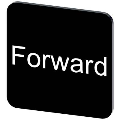 Czarny kwadrat z białym słowem 'Forward' pośrodku.