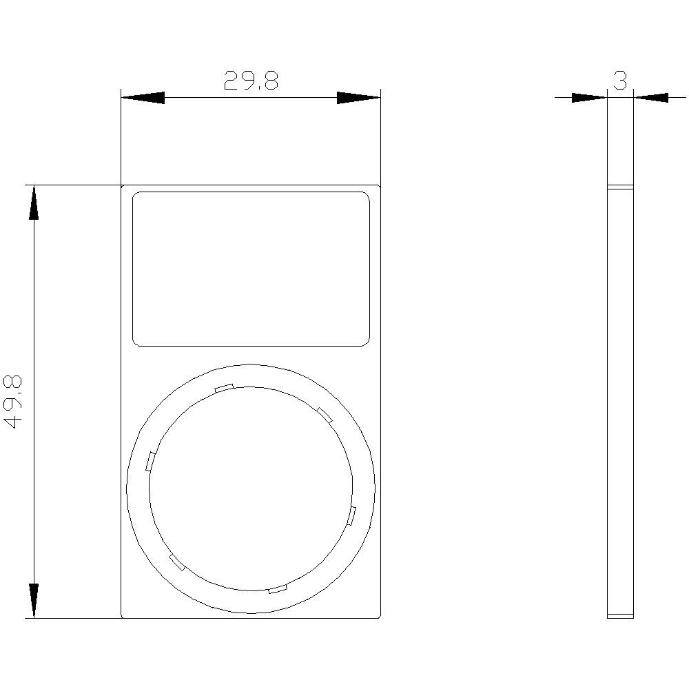 Шайбы Siemens 3SU1900-0AP10-0AA0 3SU19000AP100AA0 BACO BALWE16300, 60 мм, круглые, с защитой от проворачивания, 10 шт.