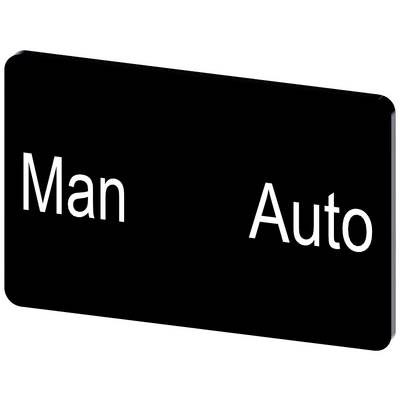 Tekst 'Man Auto' na czarnym tle; prawdopodobnie tryb wyboru między sterowaniem ręcznym a automatycznym.