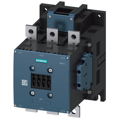 Elektryczny przekaźnik łączeniowy z logo Siemensa na górze, o wytrzymałej konstrukcji, stosowany do przełączania i sterowania obwodami elektrycznymi w zastosowaniach przemysłowych.