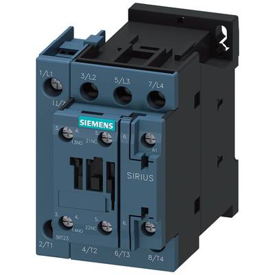 'Siemens Sirius Schütz, numer modelu 3RT23, jest urządzeniem elektrycznym stosowanym do sterowania silnikami w zastosowaniach przemysłowych.'