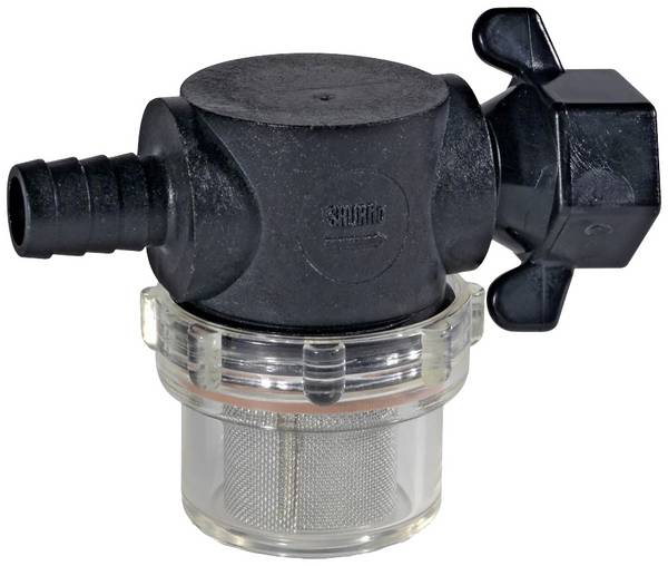 SHURflo 255-225 Twist on Strainer mit Flügelmutter Typ D Filtr drobnosiatkowy do wody   12,7 mm (1/2”) Ø