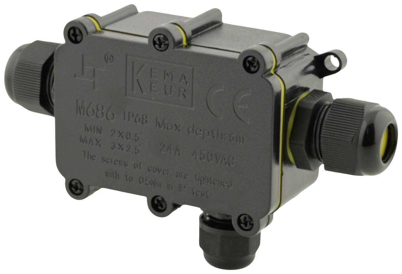 Монтажна коробка Boxexpert BXPJSGH686-3 (Д x Ш x В) 35 x 138 x 110 мм 1 шт.