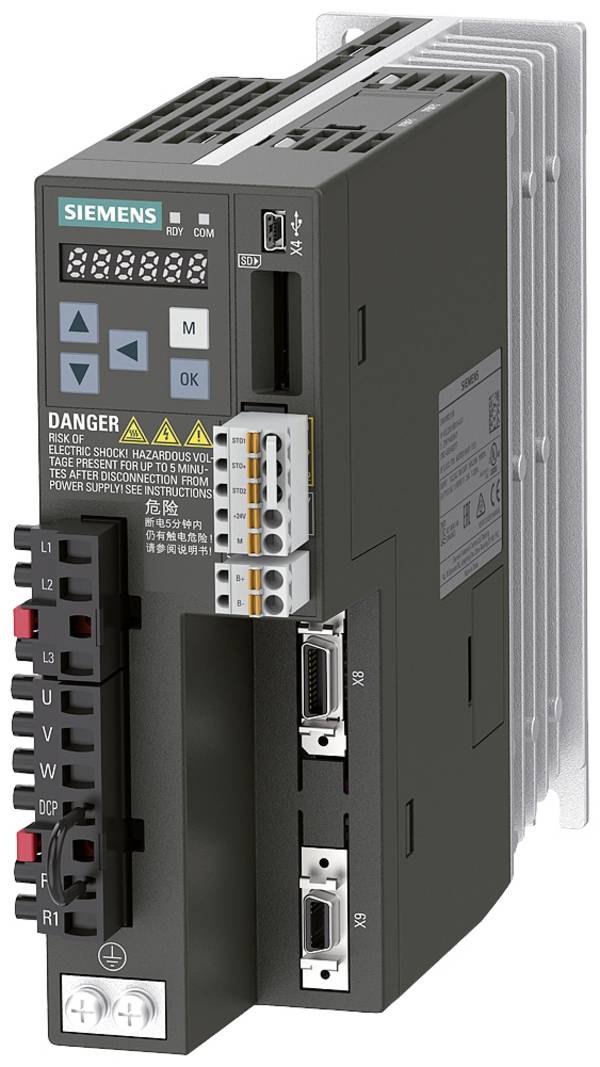 Przemiennik częstotliwości Siemens 6SL3210-5FE10-4UF0 7.0 kW 3-fazowy