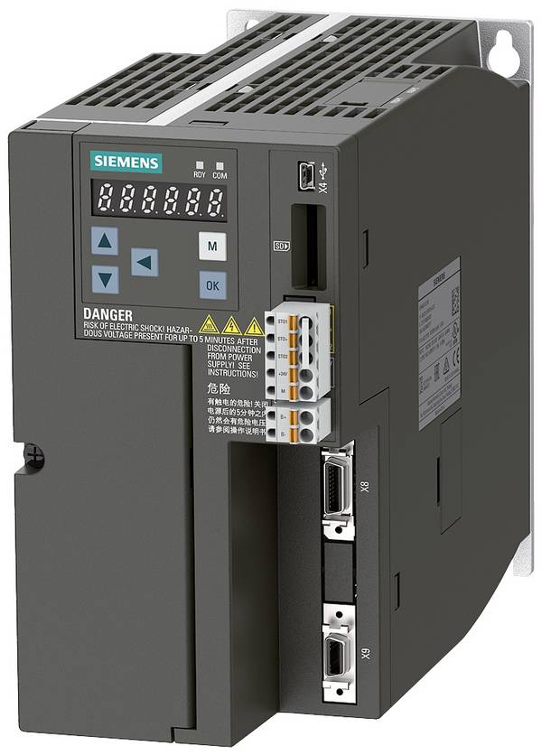 Przemiennik częstotliwości Siemens 6SL3210-5FE11-5UF0 1.75 kW 3-fazowy