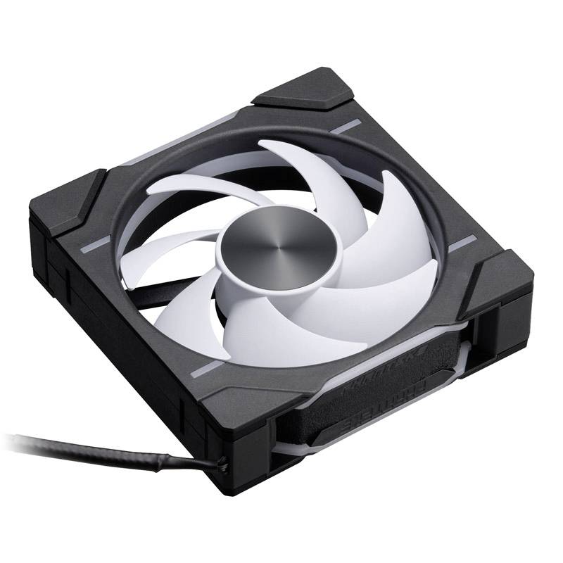 Вентилятор для корпусу Phanteks D30 PWM Regular Airflow D-RGB, чорний (Ш x В x Г) 120 x 120 x 30 мм