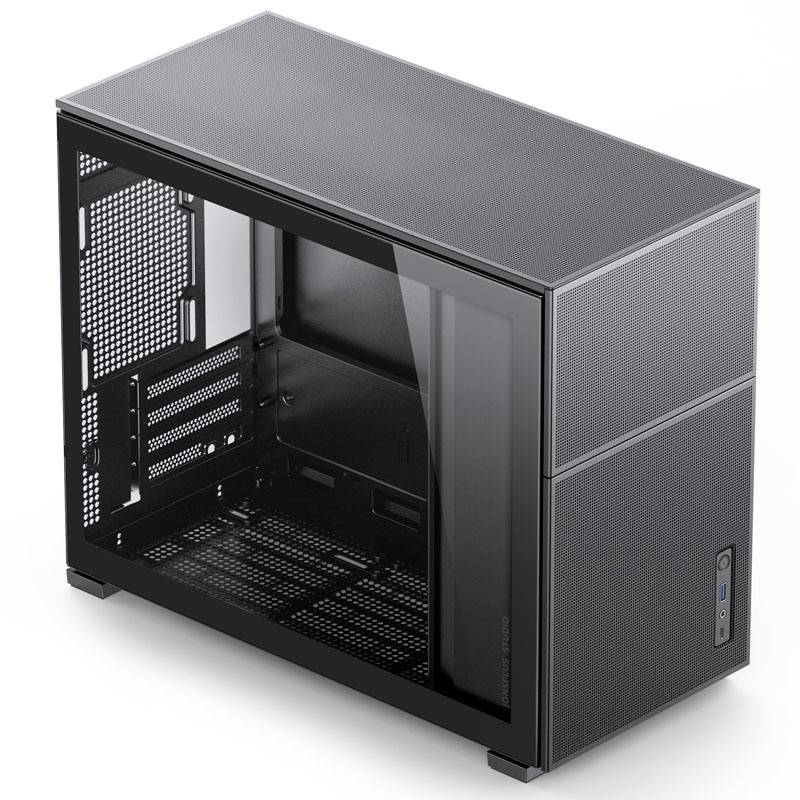 Корпус Jonsbo D31 MESH Micro Tower, ігровий корпус чорного кольору