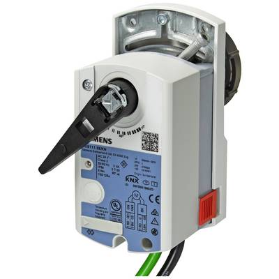 Kwadratowy elektryczny siłownik z przełącznikiem i cyfrowymi wyświetlaczami do ustawień i certyfikacji.