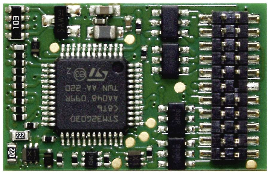 Декодери локомотивів TAMS Elektronik LD-G-43, PluX22 41-04433-01