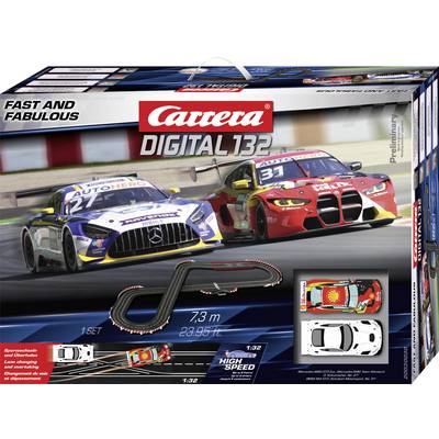 Zestaw torów wyścigowych Carrera DIGITAL 132 DTM Szybko i fantastycznie 20030030