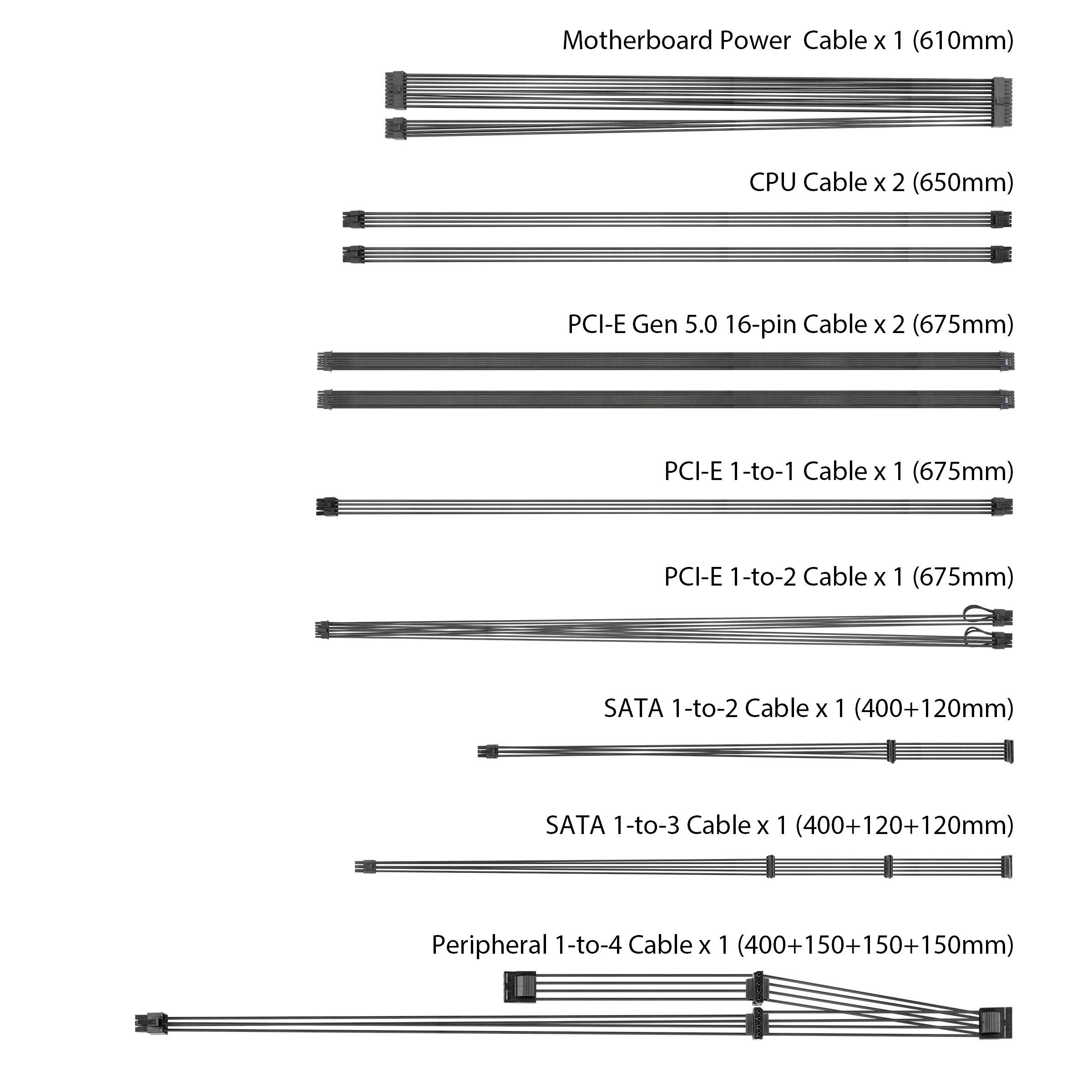 Asus TUF Gaming 1200W Gold Zasilacz/Zasilanie 1200 W ATX 80 PLUS® Gold-13