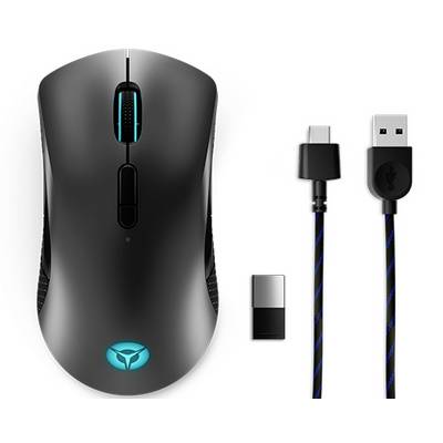 Bezprzewodowa mysz gamingowa Lenovo Legion M600 GY50X79385, 16000 dpi, Bluetooth, 2.4 GHz, USB-C-0