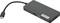 Czarny hub USB-C firmy Lenovo z wieloma portami, w tym USB-A, HDMI i gniazdem karty SD, służący do rozszerzenia możliwości podłączenia urządzeń.