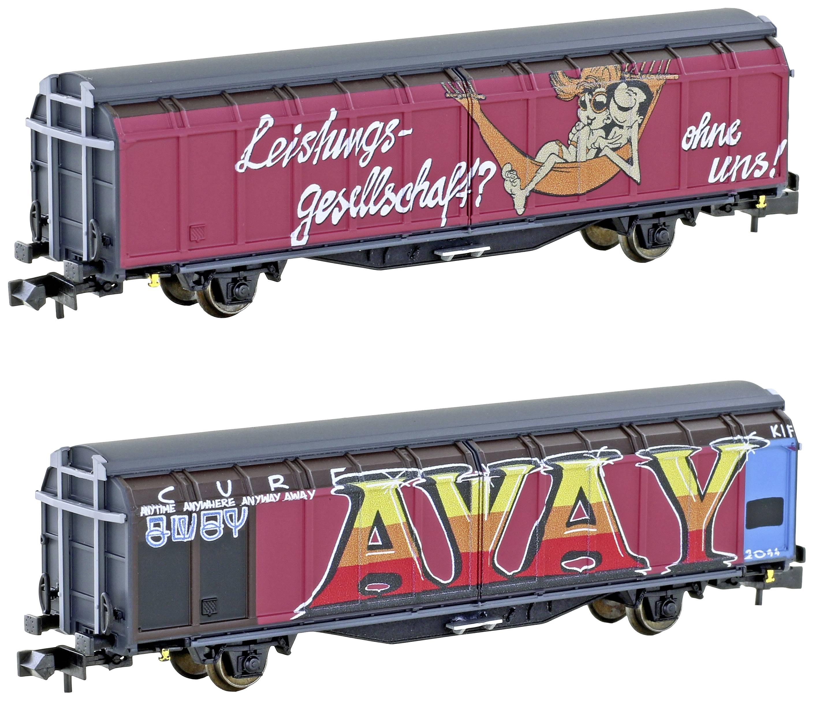 Wagon bagażowy Hobbytrain H24665 N Wagon ze ścianą przesuwną Hbbillns firmy SBB