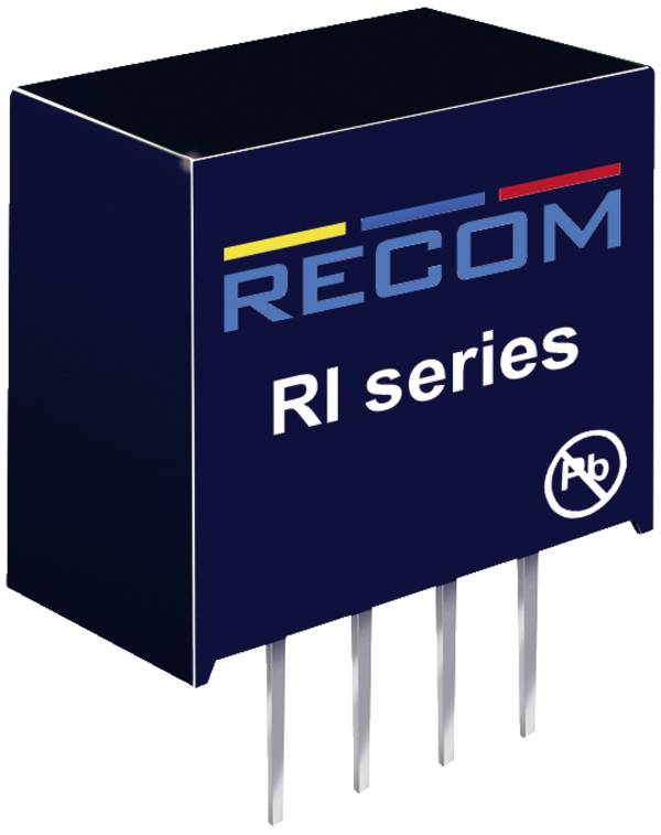 <br>  RECOM<br>  RI-1205S<br>  Przetwornica DC/DC<br>  12 V<br>  5 V<br>  0.4 A<br>  2 W<br>  Ilość wyjść: 1 x<br>  Opis 1 szt.<br>