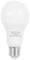 Biała żarówka LED z gwintem E27. Obsługuje moc 9W, posiada funkcje RGB/WiFi i charakteryzuje się strumieniem świetlnym 850 lm, przeznaczona do napięcia 100-240V.