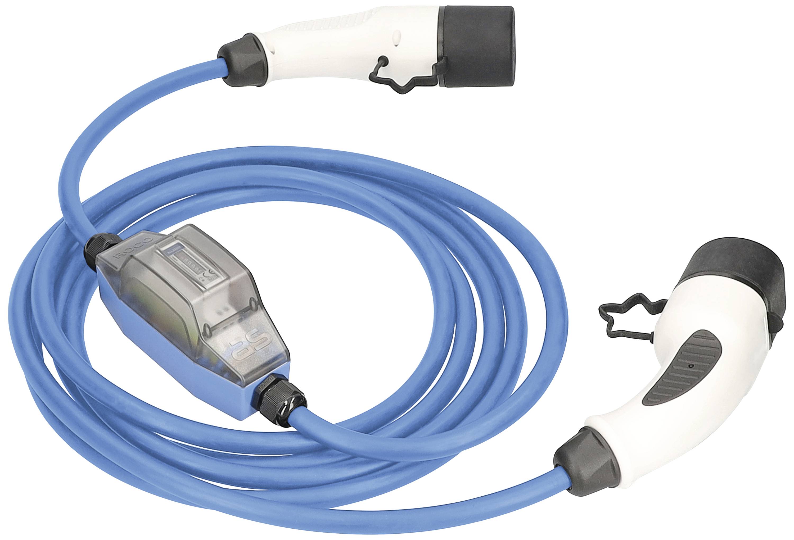 Кабель для зарядки електромобіля AS Schwabe 65108 5 м з лічильником електроенергії