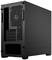 Czarna obudowa komputera widziana od tyłu, bez zainstalowanych podzespołów. Widoczne są kratki wentylacyjne oraz miejsce na karty rozszerzeń.