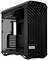 Czarna obudowa komputerowa firmy Fractal o nowoczesnym, otwartym designie. Idealna do budowy komputera stacjonarnego z doskonałą cyrkulacją powietrza.