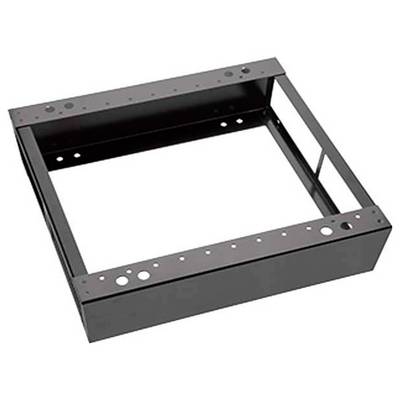 Hager MES-RS100402 Podstawa rzędu otwarta z boku 1000x200x400 RAL9005 Gniazdo szeregowe czarny głęboki (ral 9005) 1 szt.-0