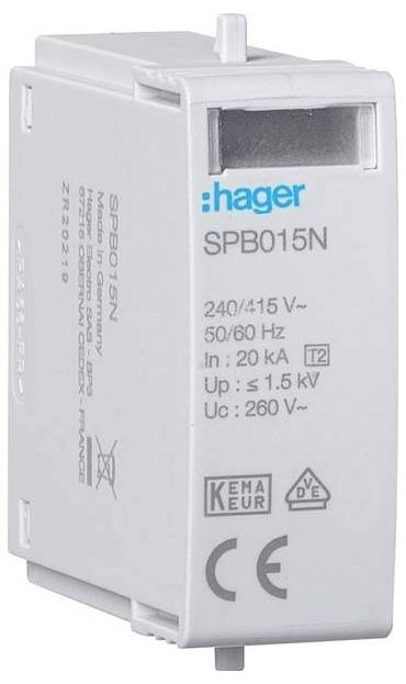 Вставний модуль Hager SPB015N 1 шт.