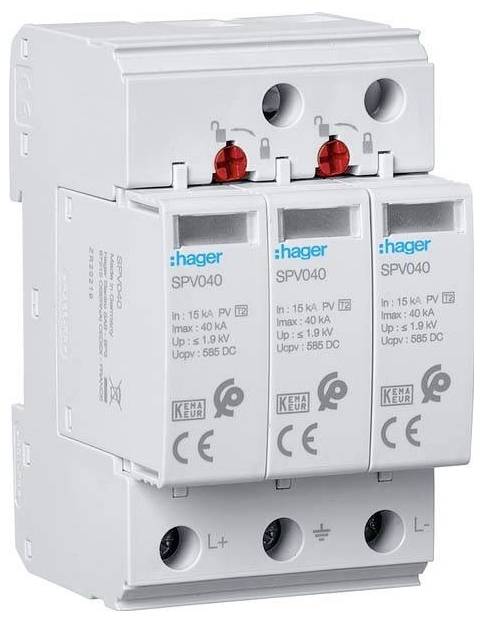 Ogranicznik przepięć Hager SPV340 1 szt.-0