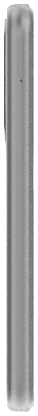 Szary długopis z klipsem, ustawiony pionowo. Jest prosty i funkcjonalny, idealny do codziennego użytku.