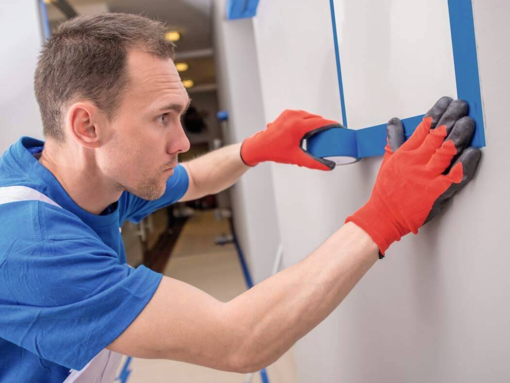 Міцна 104406 DURABLE DURALINE® BASIC 50/016 Маркувальна стрічка синього кольору 33 м (Д x Ш) 33 м x 50 мм