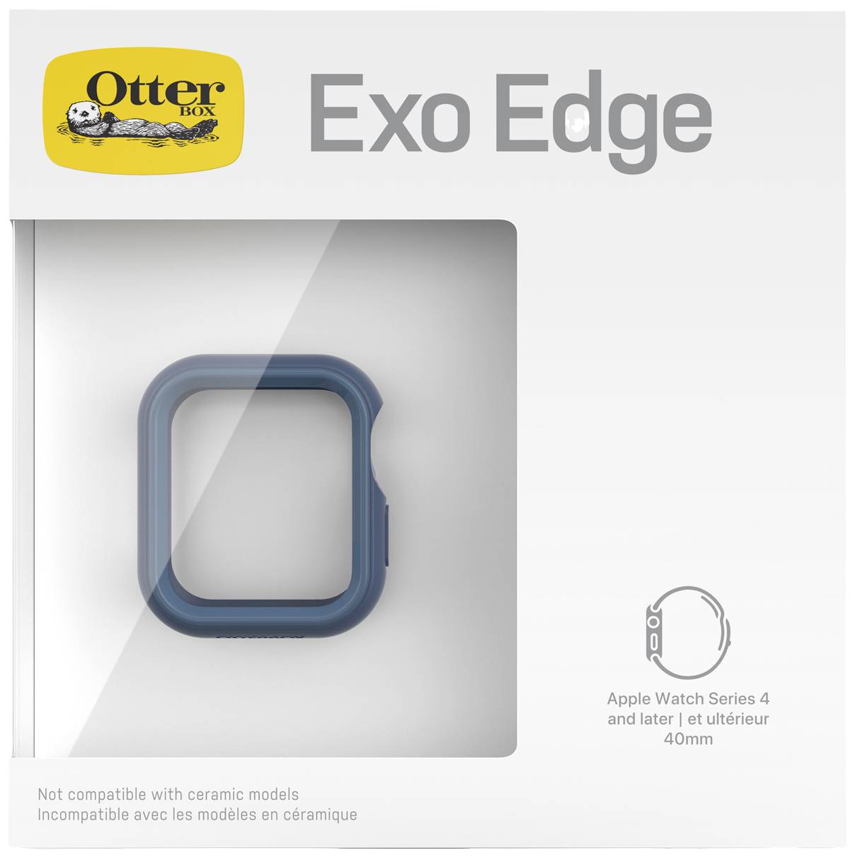 Etui OtterBox Exo Edge dla Apple Watch serii 4 i nowszych, 40 mm, niekompatybilne z modelami ceramicznymi.