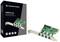 Karta PCI Express 'EMRICK U34' firmy Conceptronic z 4 portami USB 3.0 jest prezentowana obok swojego opakowania.