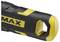 Klucz do nakrętek z żółto-czarną gumową osłoną, zapewniającą lepszą przyczepność.