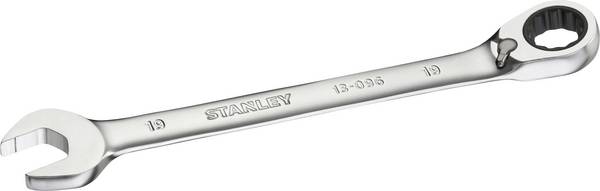 STANLEY FMMT13096-0  Klucz oczkowy grzechotkowy  Rozmiar klucza (metryczny) (tylko do tytułu) 19 mm