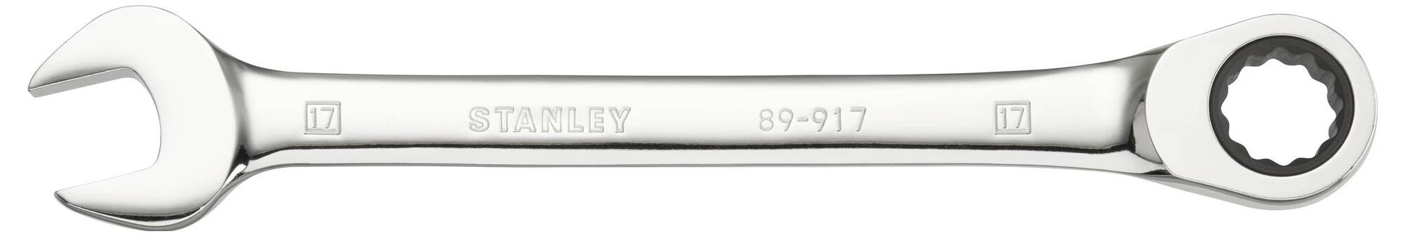 STANLEY STMT89917-0 Тріскачковий накидний ключ Розмір ключа (метрична система) (лише назва) 17 мм
