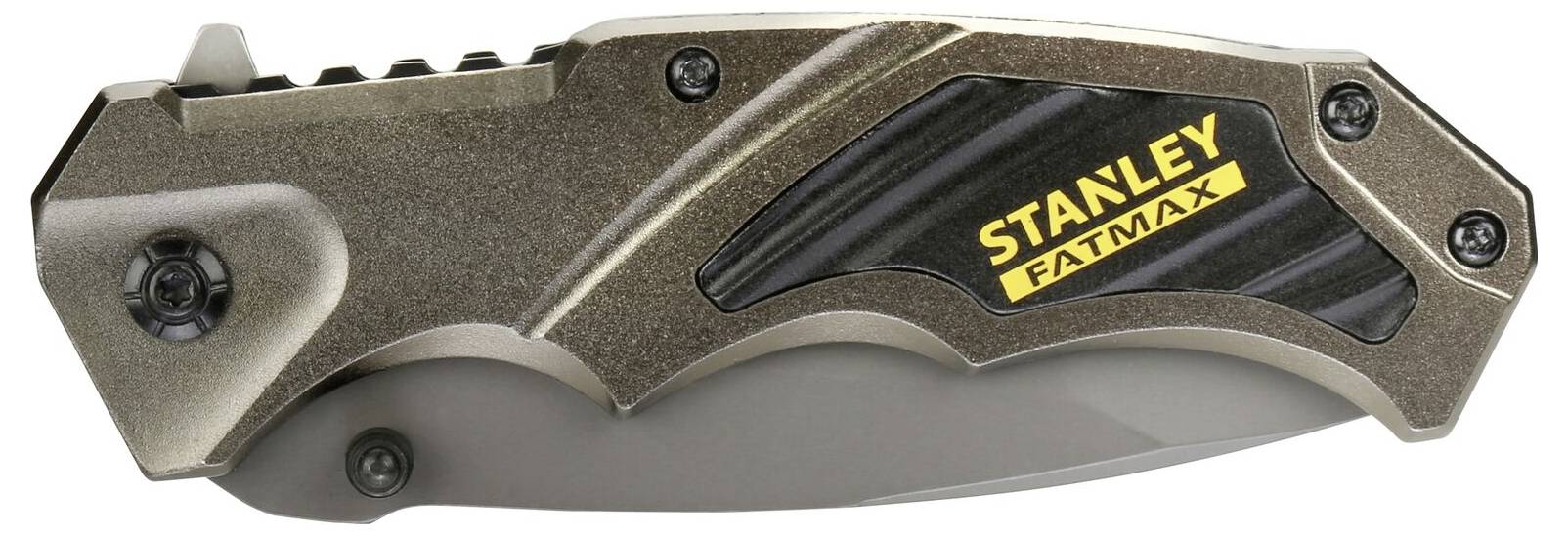 Scyzoryk w złożonej formie z logo 'Stanley Fatmax' na boku.