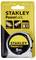 Opakowanie miernika Stanley PowerLock o długości 5 metrów, prezentujące funkcje takie jak powłoka Mylar oraz haki Tru-Zero.