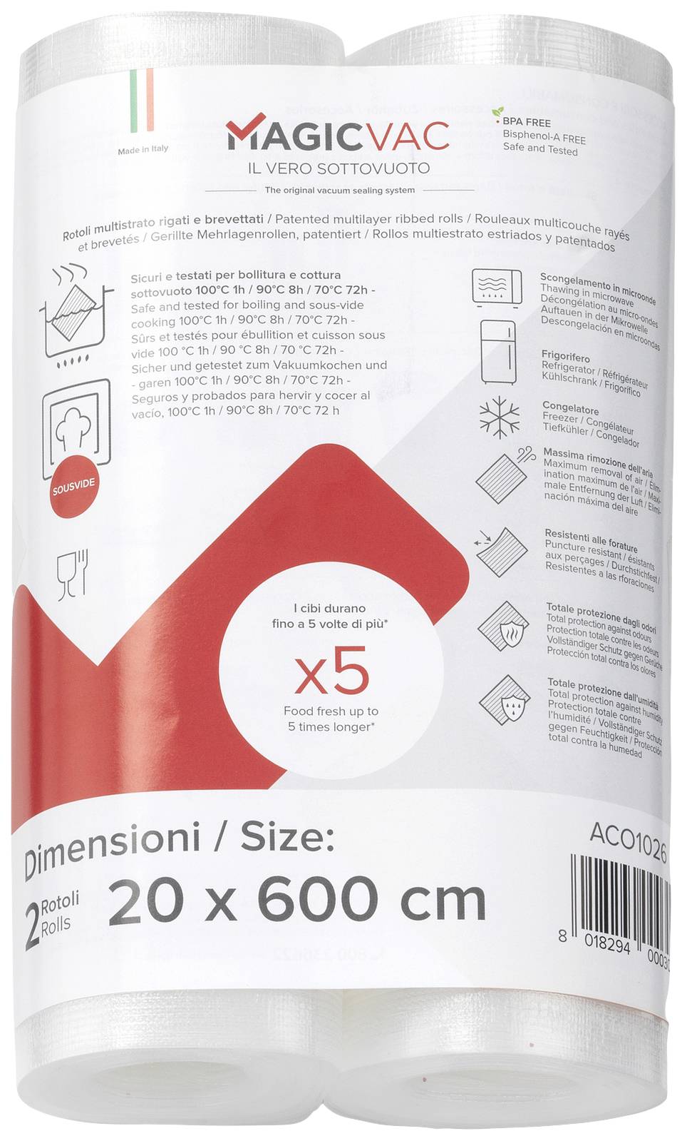 Плівка Magic Vac ACO1026 (Ш x Г) 20 см x 600 см