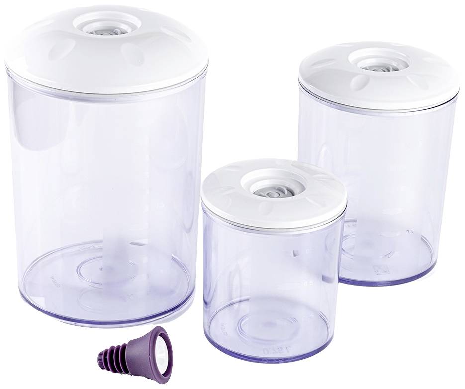 Magic Vac ACO1182 SET 3 FAMILIY 0,75 л + 1,5 л + 3 л Вакуумний тримач