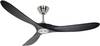 CasaFan ECO GENUINO 152 BN-MS Wentylator sufitowy 16.6 W (Ø x W) 1520 mm x 285 mm chrom pilot zdalnego sterowania, tryb zimowy
