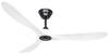 CasaFan ECO GENUINO 152 MS-MW Wentylator sufitowy 16.6 W (Ø x W) 1520 mm x 285 mm czarny (matowy) pilot zdalnego sterowania, tryb zimowy