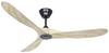 CasaFan ECO GENUINO 152 MS-NT Wentylator sufitowy 16.6 W (Ø x W) 1520 mm x 285 mm czarny (matowy) pilot zdalnego sterowania, tryb zimowy