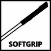 Symbol 'Softgrip' przedstawiający narzędzie z ergonomicznym uchwytem.