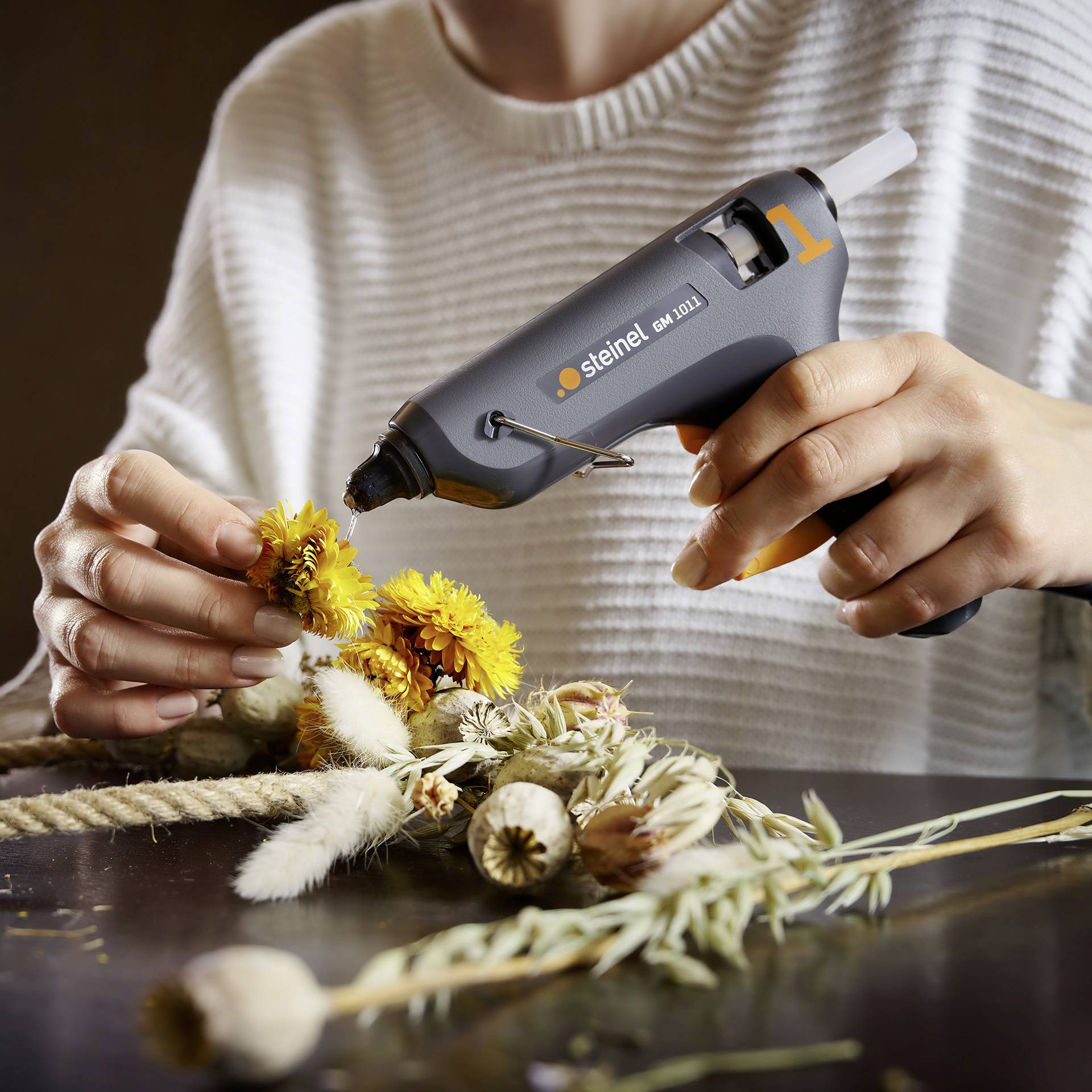 Клейовий пістолет Steinel KLEBEPISTOLE GLUEMATIC 1011, 11 мм, 45 Вт, 240 В, 1 шт.