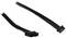 Czarny kabel z dwoma złączami na każdym końcu, prawdopodobnie przeznaczony do urządzeń elektronicznych lub sprzętu komputerowego.