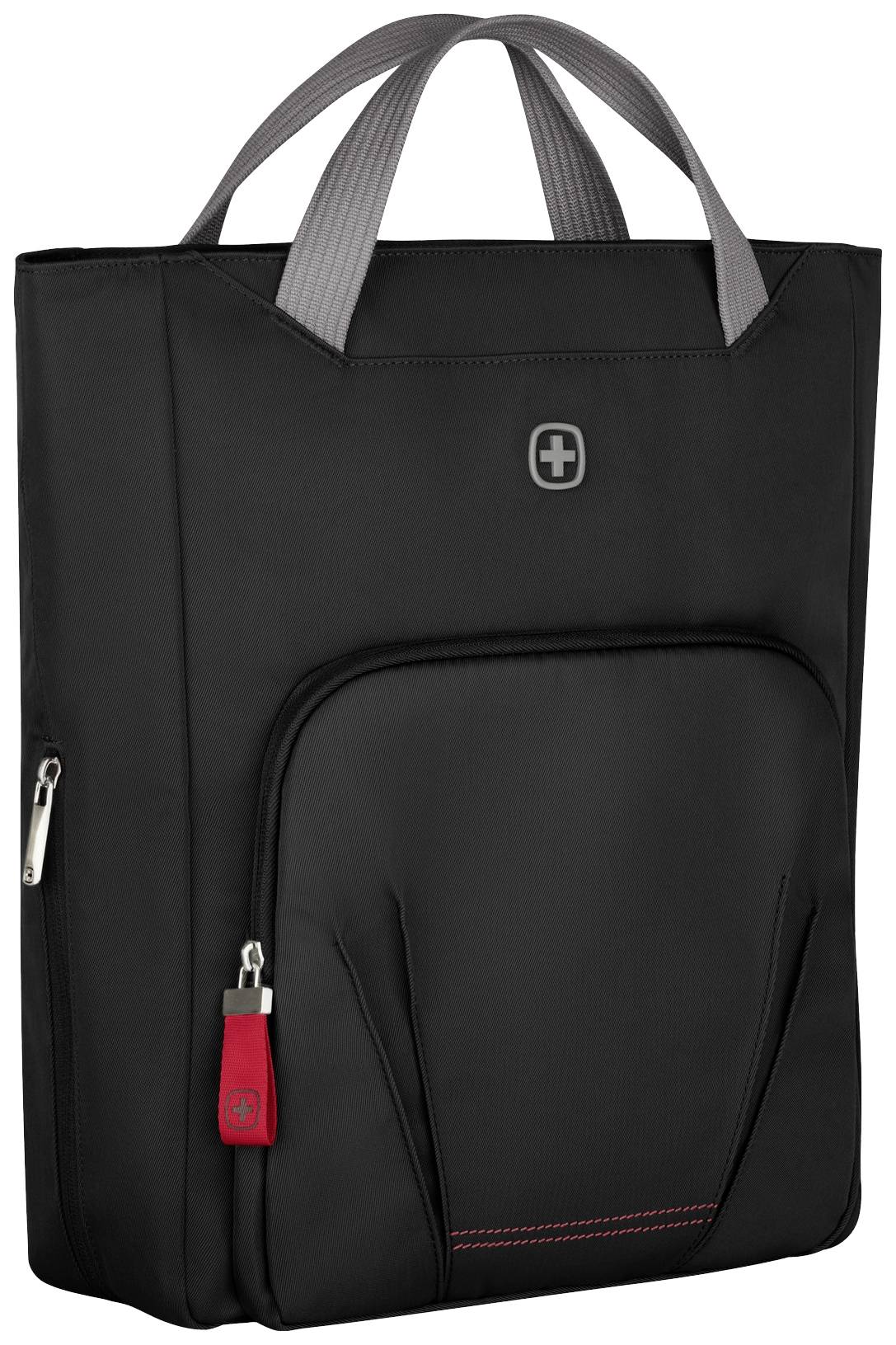 Сумка для ноутбука Wenger Motion Vertical Tote 612541, 39,6 см (15,6 дюймов), (Ш x В x Г) 41 x 40 x 16 см, черная.
