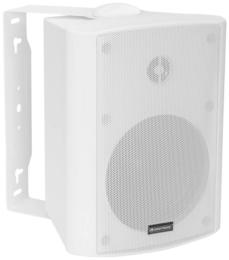 Комплект білих акустичних систем Omnitronic ALP-5A, 30 Вт, 2 шт.