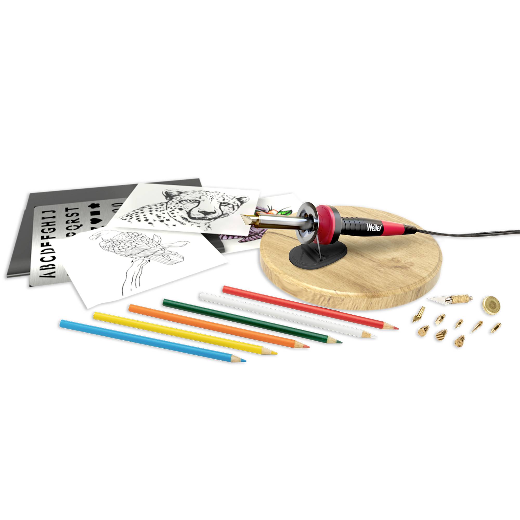 Пірограф - комплект Weller 230 В 25 Вт 430 °C (макс.)