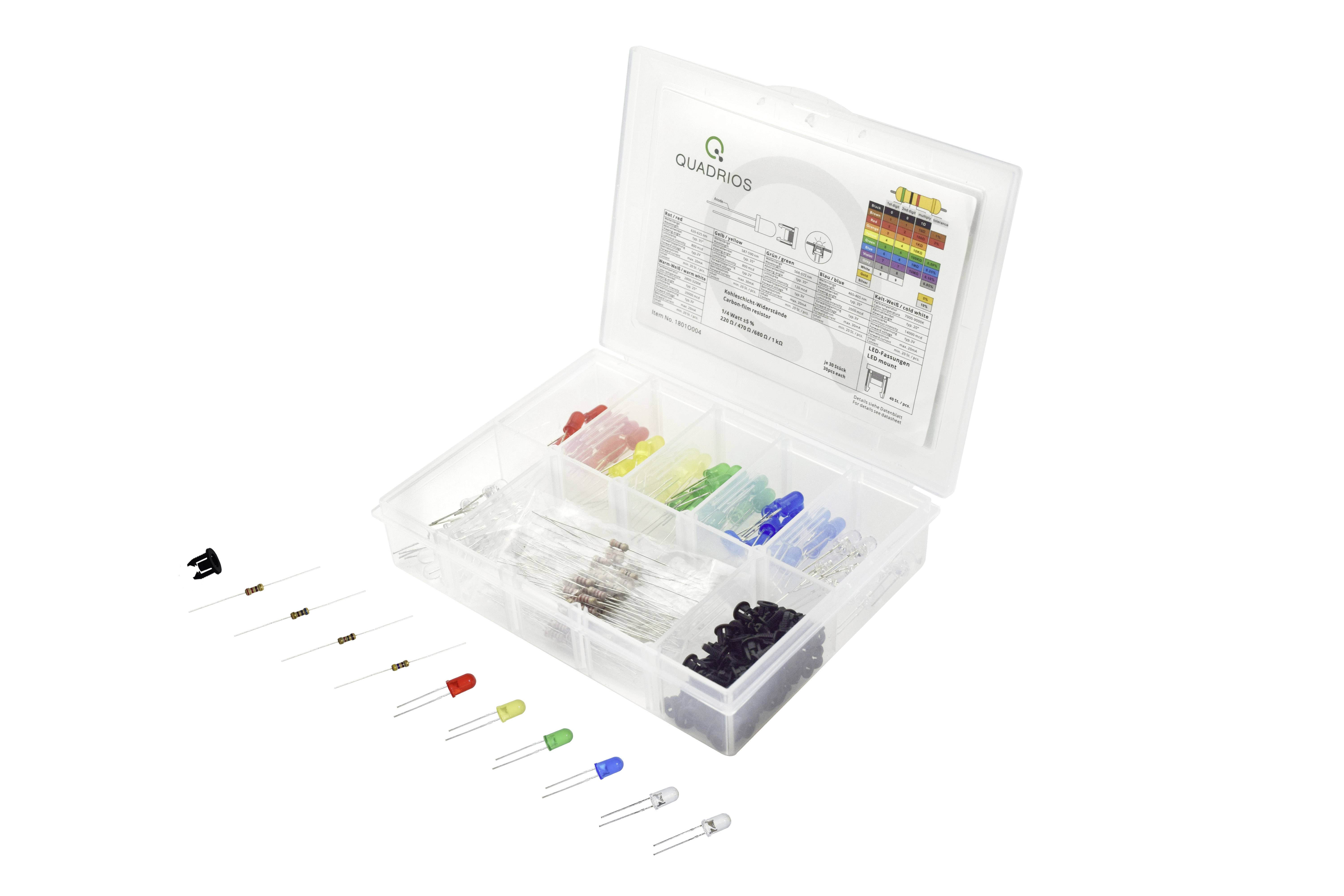 Світлодіодні аксесуари Quadrios 1801O004, 5 мм, 280 шт